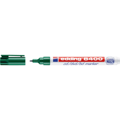 edding CD/DVD marker 8400 0.5-1 mm bullet tip green