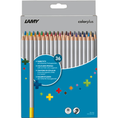 Lamy coloured pencil colorplus 36 pieces assorted