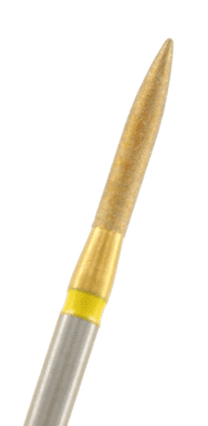 ZD-Diamant Flamme Körnung: Gelb (extra-fein, 1 Packung á 5 Stück)