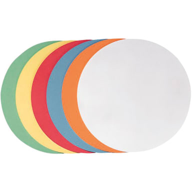 FRANKEN moderation card circle 14 250 pieces assorted