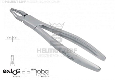 HELMUT ZEPF EXLOG Tandtang Fig. 34N ROBA