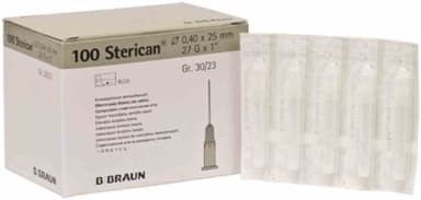 Sterican Einmalk. 0,4x25 27G 100St