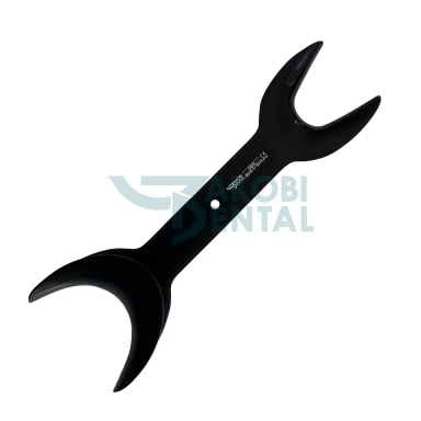 Cheek retractor ROMA Intraoral Photogr. ca. 170mm, distances 35mm & 50mm, black coated, stainless steel