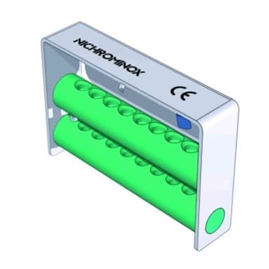 Nichrominox Endo Dispenser 8 Holes Green