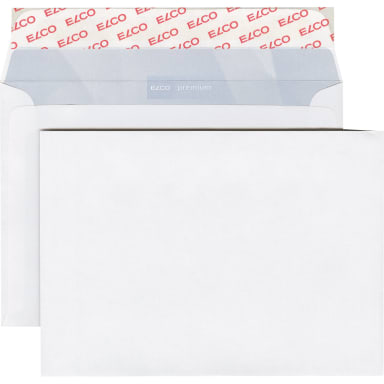 Elco envelope Office B6 without window peel & seal 25 pieces white