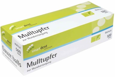 Smartdent Mulltupfer Walnuss