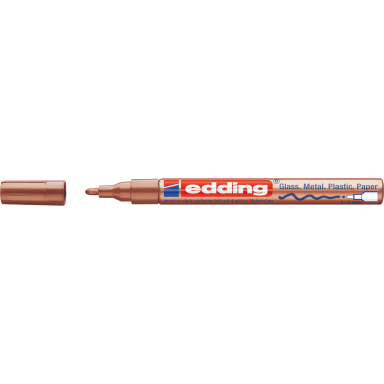 edding paint marker 751 1-2 mm bullet tip copper