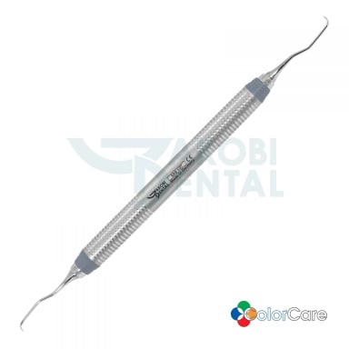 Gracey Curette 1/2, MINI, ColorCare handle # 7, Colour: orange, stainless steel