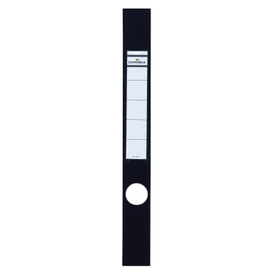 Durable binder label ORDOFIX narrow/long 10 pieces black