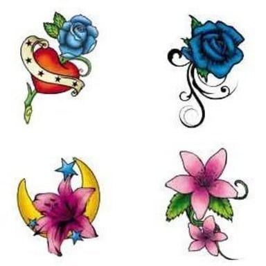 MirusMix Tatoeages Meisjes (144 stuks)
