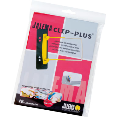 Jalema Abheftbügel Plus 10 Stück gelb/weiß