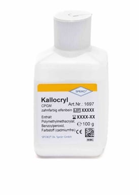 Kallocryl CPGM Plv. elfenbein 100g