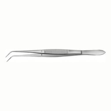 Aesculap Pincet 1/160 mm Gebogen Gekarteld