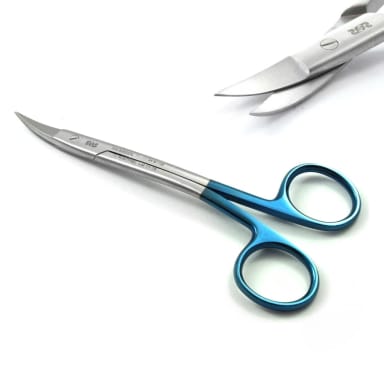 Super Cut La Grange Serrated Double-Curved Scissors, Length = 13.5 cm