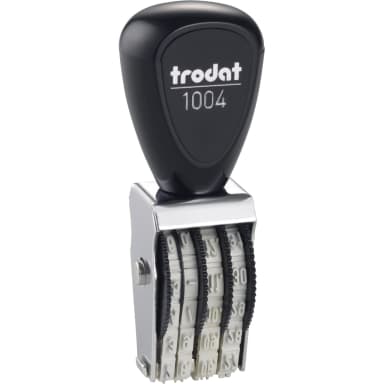 trodat date stamp Classic 12x3 mm silver
