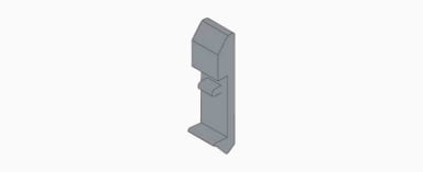 SAM Uitsteekmoffen Zwart (2 stuks)