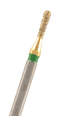 ZD-Diamant Birne lang Körnung: Grün (grob, 1 Packung á 5 Stück)