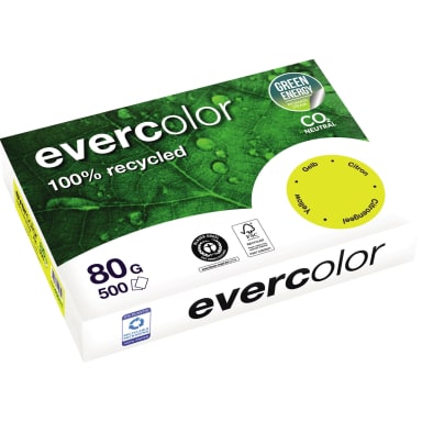 Clairefontaine copy paper A4 80 g recycled 500 sheets yellow