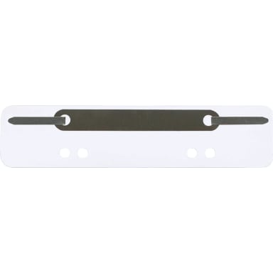 Filing strip 34x150 mm cardboard recycled short 25 pieces white