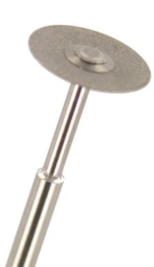 Diamantscheibe (0.15 mm) Körnung: Blau (standard, 1 Packung á 1 Stück)