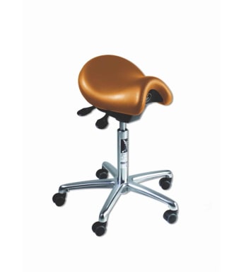 Hager & Werken Bambach® Sattelsitz Small Premium Leder Orange