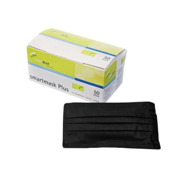 Smartdent Smartmask Plus Face Mask Black