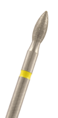 Diamant Knospe Körnung: Gelb (extra-fein, 1 Packung á 5 Stück)