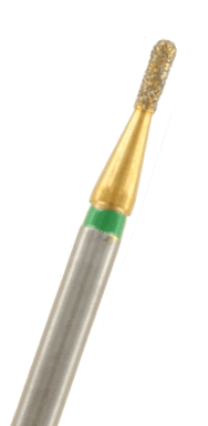 ZD-Diamant Birne Körnung: Grün (grob, 1 Packung á 5 Stück)