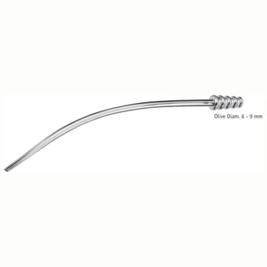 Chirurg.-Sauger 5mm/175mm geb.