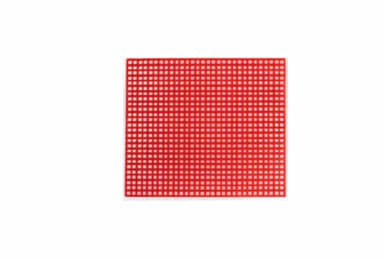 Karl Berg Roosterbeugels Rood 40x60 mm (25 stuks)