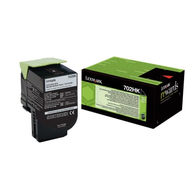Lexmark toner 702HK 4,000 pages black