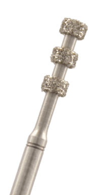 Diamant Tiefenmarkierer 0.5 mm Körnung: Blau (standard, 1 Packung á 5 Stück)