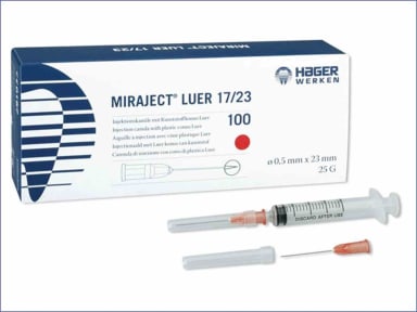 Hager & Werken Miraject Luer Canules 27G 0,4x42mm (100 stuks)