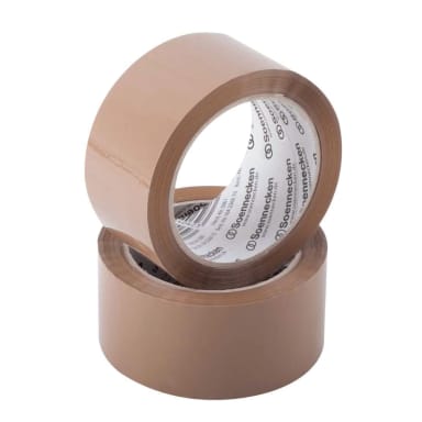 Soennecken packing tape 50 mm x 66 m 6 pieces brown