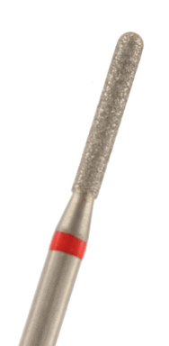 Diamant Zylinder rund Körnung: Rot (fein, 1 Packung á 5 Stück)