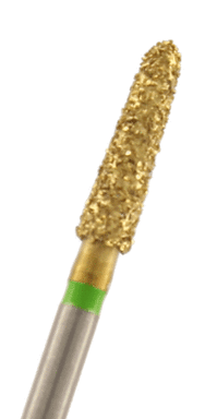 ZD-Diamant Torpedo konisch Körnung: Grün (grob, 1 Packung á 5 Stück)