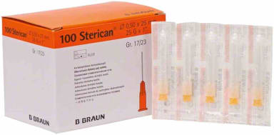 Sterican Einmalk. 0,5x25 25G 17/23 100St