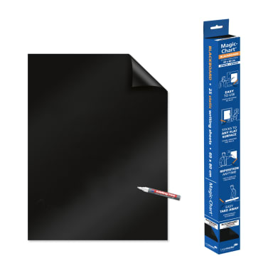 Legamaster whiteboard film Magic Chart PP 25 sheets black