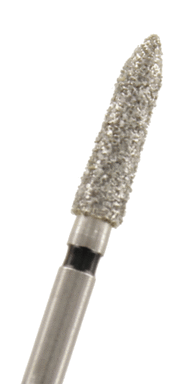 Diamant Torpedo konisch Körnung: Schwarz (extra-grob, 1 Packung á 5 Stück)