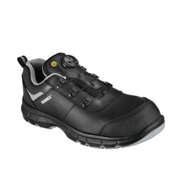 Runnex safety shoe atop FlexStar S3S ESD size 45