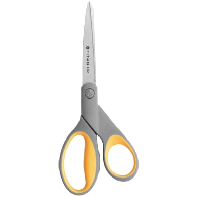 Westcott scissors Titanium Super 21 cm grey/yellow