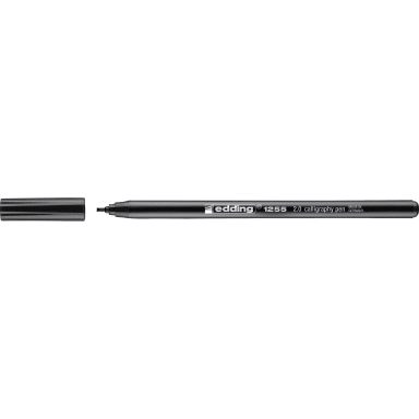edding fibre-tip pen 1255 calligraphy pen 2 mm black