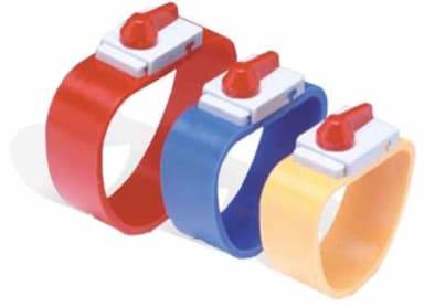 KKD Splitfix Manchetten Geel (5 stuks)