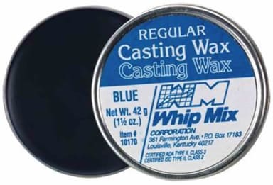 Whip Mix Gietwas Tin Normaal Blauw 42g