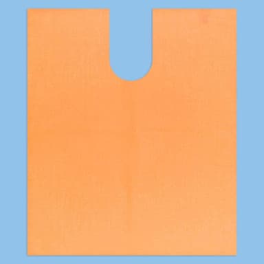 Euronda Monoart Bib Up! Patient Capes Orange