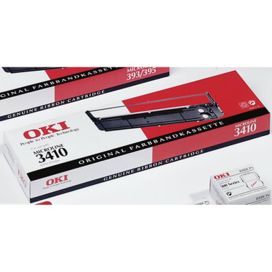 OKI ink ribbon 10 million characters nylon black