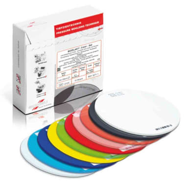 Scheu Dental Bioplast Rond 3.0x125 mm Azuurblauw (10 stuks)