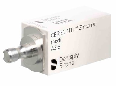 Dentsply Sirona CEREC MTL™ Zirconia Medi A3,5
