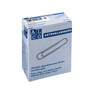 Alco file clip 50 mm 100 pieces
