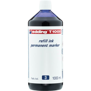 edding refill ink T1000 1,000 ml blue
